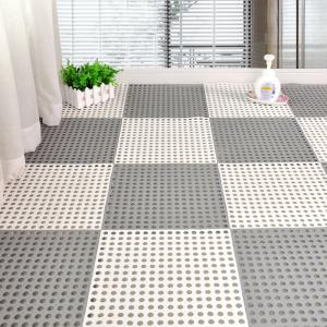 China Mesh Drainage Stitching Bathroom Splicing Floor Mat Color Combination supplier