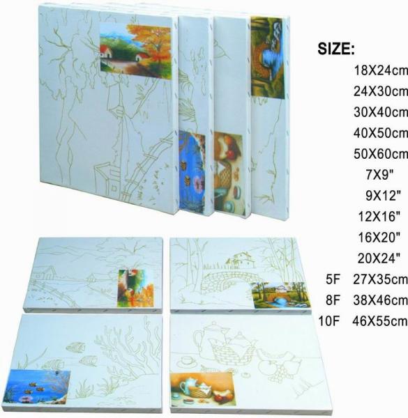 Premier Art Painting Canvas For Printing 100% Natural Cotton Paulownia Or Fir