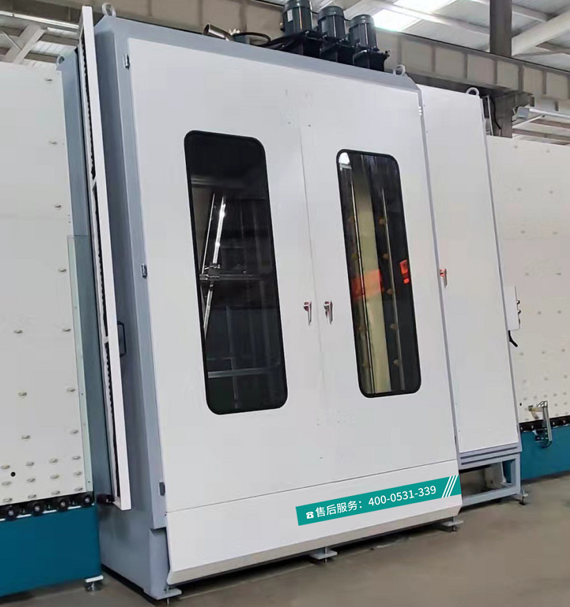 China Máquina de lavar de vidro vertical automática para isolar o processamento de vidro supplier