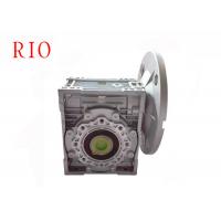 China Aluminium Alloy Nmrv Worm Gear Reducer Rv75 with High Heat Dissipation Efficiency on sale