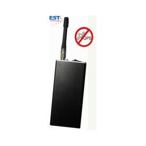 China Handheld Car GPS Signal Jammer / Blocker EST-808KB , 1500 - 1600MHZ Frequency wholesale