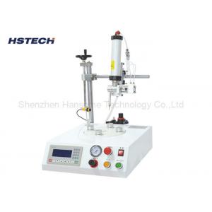 China LED Bulb Glue Dispensing Machine 4 Rotary Working Stations Text Screen Automatic supplier