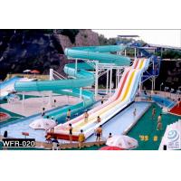 China SGS Approval Huge Theme Park Adult Water Slides In Water Parks , Blue on sale