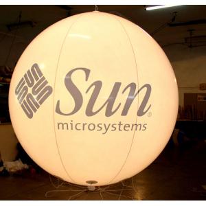 Customized design advertising inflatable balloon with light inside