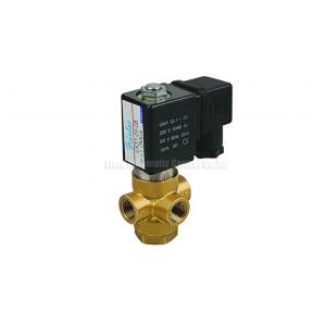 China 3/2 Way Direct Acting Brass Solenoid Valve G1/8 G1/4 For Vacuum System supplier