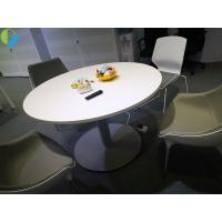 China White Round Or Square Meeting Table Coffee Table And Negociation Desk on sale