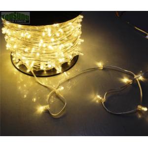 100m spool crystal warm white clip string 666 led Christmas decorative lights strings