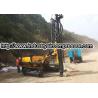 Hydraulic power crawler rotary drilling rig machine 80 -105mm 25m deepth