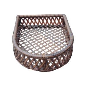 Shoe Slippers Storage Basket Rattan Water proof and Anti mildew