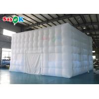 China 8x8x5m Inflatable Garden Tent Led Outdoor Inflatable Marquee Tent Rentals on sale