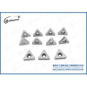 China El CNC del carburo de tungsteno del triángulo inserta los espacios en blanco, partes movibles para corte de metales del hilo del ISO wholesale