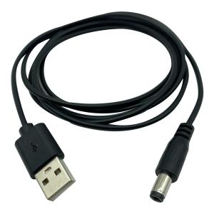 China Black DC Power USB Charging Data Cable 24AWG For Telecom Network supplier