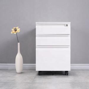 Assembled Structure A4 File 3 Drawer Mobile Pedestal