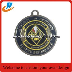 Custom coin keychain metal medal,zinc alloy metal medals with your own design