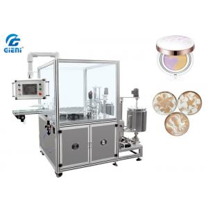 China High Speed Cosmetic Filling Machine , Patterned Foundation Paste Filling Machine supplier