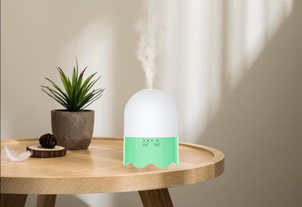 USB Ultrasonic Aroma Diffuser Humidifier 300ml With LED Seven Colorful Lights
