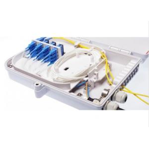 ABS Waterproof Fiber Optic Termination Box 16 Port For FTTX Network Building