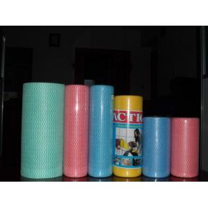 China Biodegradable Non Woven Fabric For Household , Spunlace Viscose Nonwoven Fabric supplier