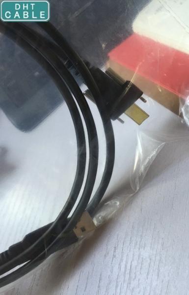 4 Pin Male Contacts Camera USB Cable 100% Pure Copper With Screw Lock Connection
