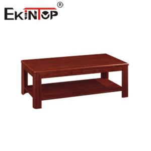 China Chinese Small Tea Table Reception Tea Table Sofa Matching Solid Wood Veneer Tea Table supplier