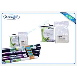 Roll Packed / Piece Packed Agriculture Non Woven Cover Eco Friendly 2% Or 3% UV Protection Black / White