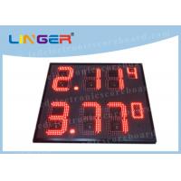 China IP65 Frame Outdoor Led Signs Prices Wireless For Highway Service Station on sale