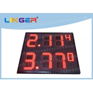 China IP65 Frame Outdoor Led Signs Prices Wireless For Highway Service Station supplier