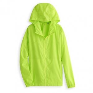 China Fashion lightweight colorful zip up sun protection clothing UV protection wear with hood supplier