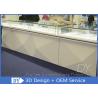 OEM Pre Assemble Jewelry Store Showcases / Watch Display Showcase Counter
