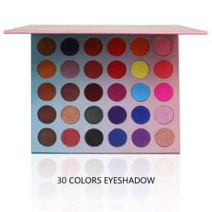 China Powder Form Eye Makeup Eyeshadow DIY Choose Color Palette Custom Empty 30 Holes supplier