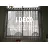 China Retractable Decorative Chain Link Blinds Curtains, Aluminium Link Chain Curtain Automatic Open &amp; Closed wholesale