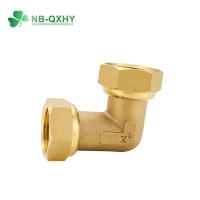 China Forged Brass Threaded Elbow Nipple Pipe Fitting PVC Pipe Fitting on sale