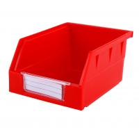 China Customized Logo Rectangle Office Organizer Bins PP Stackable Solid Boxes for Small Parts on sale