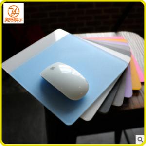 China Customzied fashionable led square plexiglass acrylic mouse pad supplier