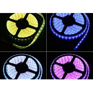 Joinable Warm White RGB LED Strip Lights 5 Meter 12V For Outdoor