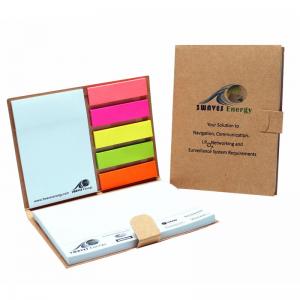 Advertising Note Pad Book Colorful Sticky Note Logo Customized