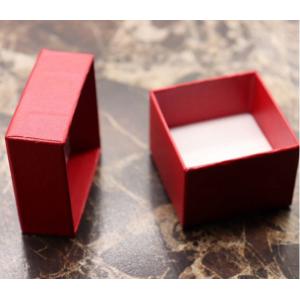 China Red paper ring boxes supplier