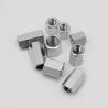 China GB52 Zinc Plating Threaded Connector Nut , Hexagonal Joint Nut For Connection / Fixation wholesale