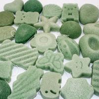 OEM ODM Vegetable Fibre Konjac Green Tea Sponge For Acne Prone Skin