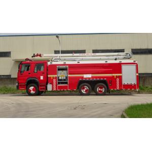 HOWO Diesel Water Tower Fire Truck 6x4 Manual Transmission Type