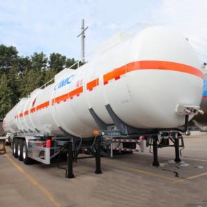 China CIMC 60000 Liters Petrol Diesel Crude Oil tanker trailers to carry Diesel for 37,000 liters with 6 compartments supplier