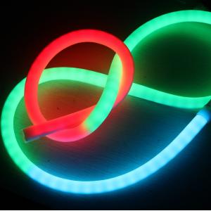 China Waterproof IP67 SMD5050 silicone digital RGB neon 12v ws2811 Pixel Chasing LED Neon flex supplier