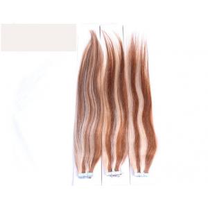 Malaysian Straight Tape In Double Drawn Human Hair Extensions 14 Inch For Black Women