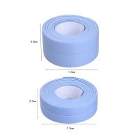 China Self Adhesive PVC Waterproof Sealing Tapes Kitchen Sealing Strip Mildew Proof on sale