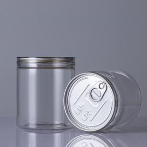 China PET Clear Candy Cookie Jar 1500ml Honey Food Packaging supplier