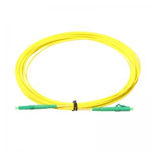 LC APC Fiber Cable Patch Cord Single Mode With 1.2mm 1.6mm Diameter