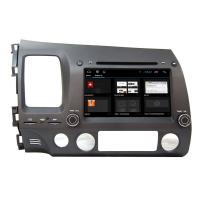 China Civic Left HONDA Navigation System DVD Dual Core BT TV iPod 3G WIFI on sale