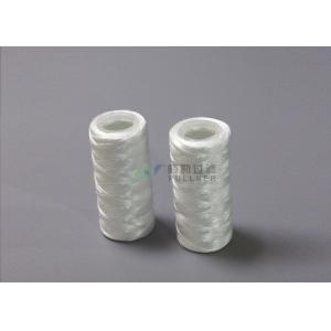 120℃ Glass Fiber Water Filter Cartridges , Wound Polypropylene Filter Cartridge RO