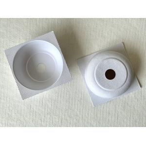 China Ripple Texture Paper Pulp Moulded Trays Fibre Wet Press Sustainable Recycled Pulp Paper supplier