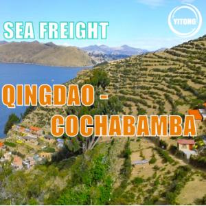 33 days Global Sea Freight Service From Qingdao to Cochabamba